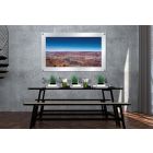 Printed Grand Canyon Landscape Wall Decor Glass Standoff Frosted Frame