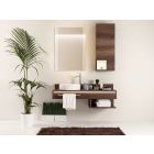 28" x 20" Decorative Rectangular Floating Frameless Vanity Wall Mirror Etched Indian Frame 